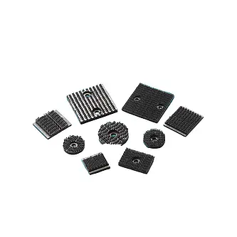 3M Dual Lock Wiederlösbares Befestigungssystem SJ3763, Die-Cut Piece Teil, Dichte 400, Schwarz, .8125 in circle, 5000/Karton