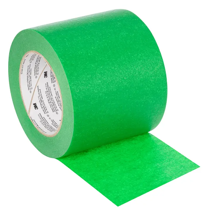 3M UV-beständiges Abdeckband 2814, Grün, 100 mm x 50 m, 0.12 mm