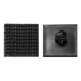 3M Dual Lock Wiederlösbares Befestigungssystem SJ3749, Pop-In Piece Teil, Dichte 400, Schwarz, 1 in x 1 in