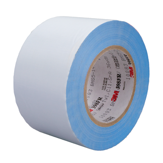 3M Glasgewebe-Klebeband 398FR, Weiß, 51 mm x 33 m, 0.18 mm