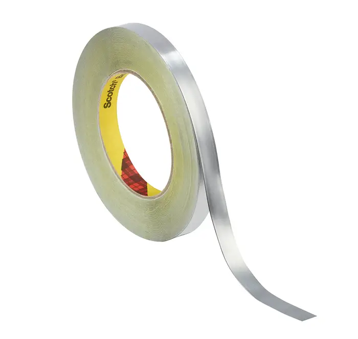 3M Bleiklebeband 420, Silber, 100 mm x 33 m, 0.19 mm