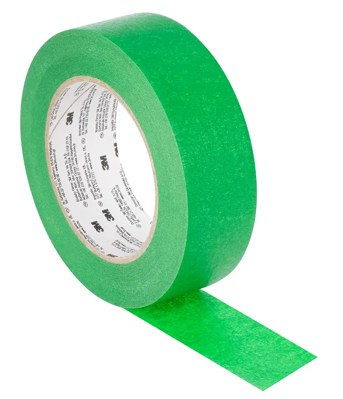 3M UV-beständiges Abdeckband 2814, Grün, 36 mm x 50 m, 0.12 mm