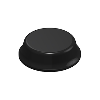 3M Bumpon SJ5012 Elastikpuffer, Schwarz, Sample