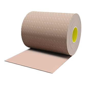 3M Bumpon Elastikpuffer, Rollenware, SJ5208, Hellbraun, 114 mm x 33 m, 1 Rolle pro Karton