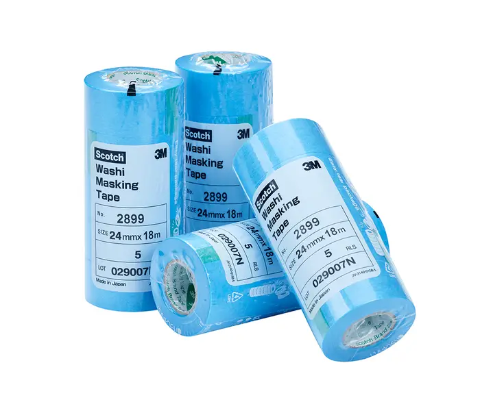 3M Aqua Washi Malerabdeckband 2899, 1250 mm x 50 m
